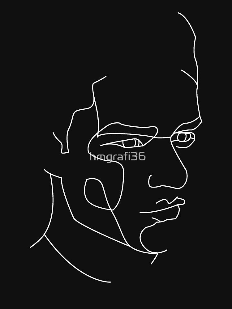 man face, one line abstract by hmgrafi36 T-Shirts, Hoodie, Sweatshirt | BlankRebels.com (Image 3)