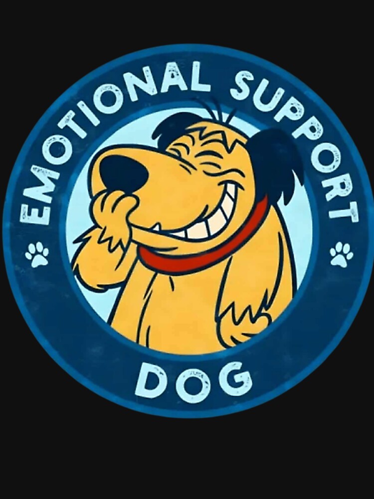 Emotional Support Dog Muttley by GaryMcinturff T-Shirts, Hoodie, Sweatshirt | BlankRebels.com (Image 3)