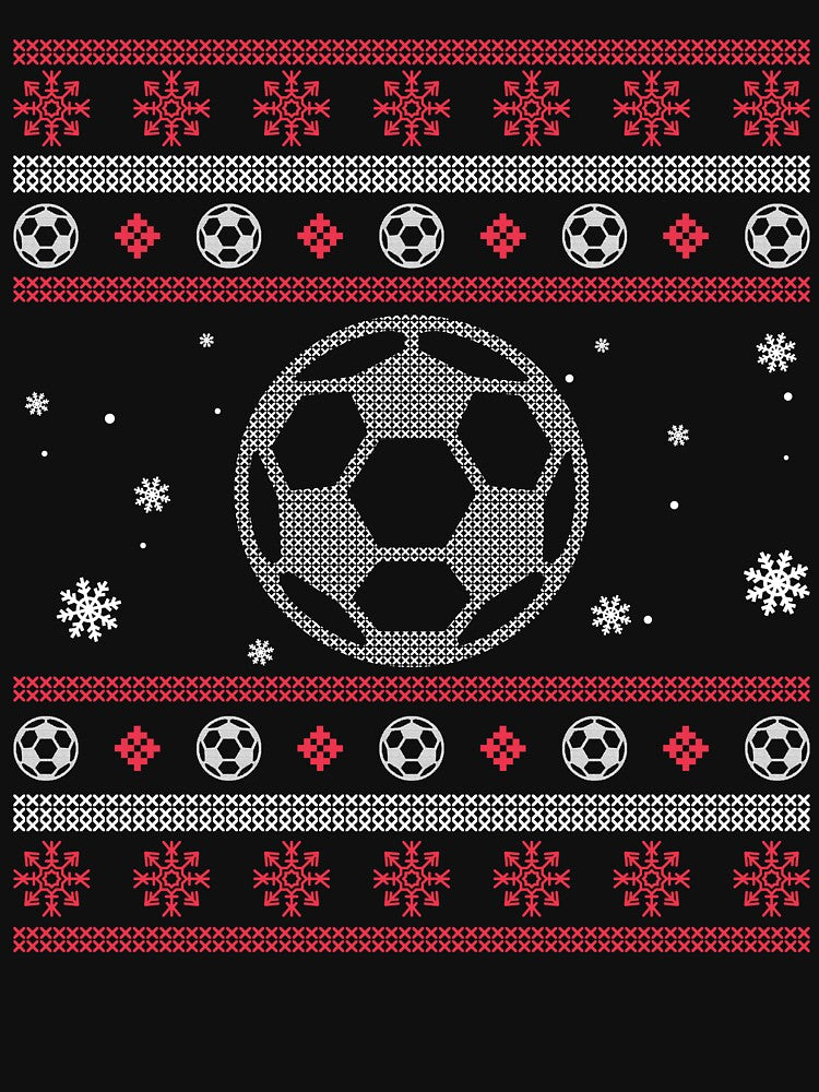 Soccer - Christmas Soccer by UnknownArtistt T-Shirts, Hoodie, Sweatshirt | BlankRebels.com (Image 3)