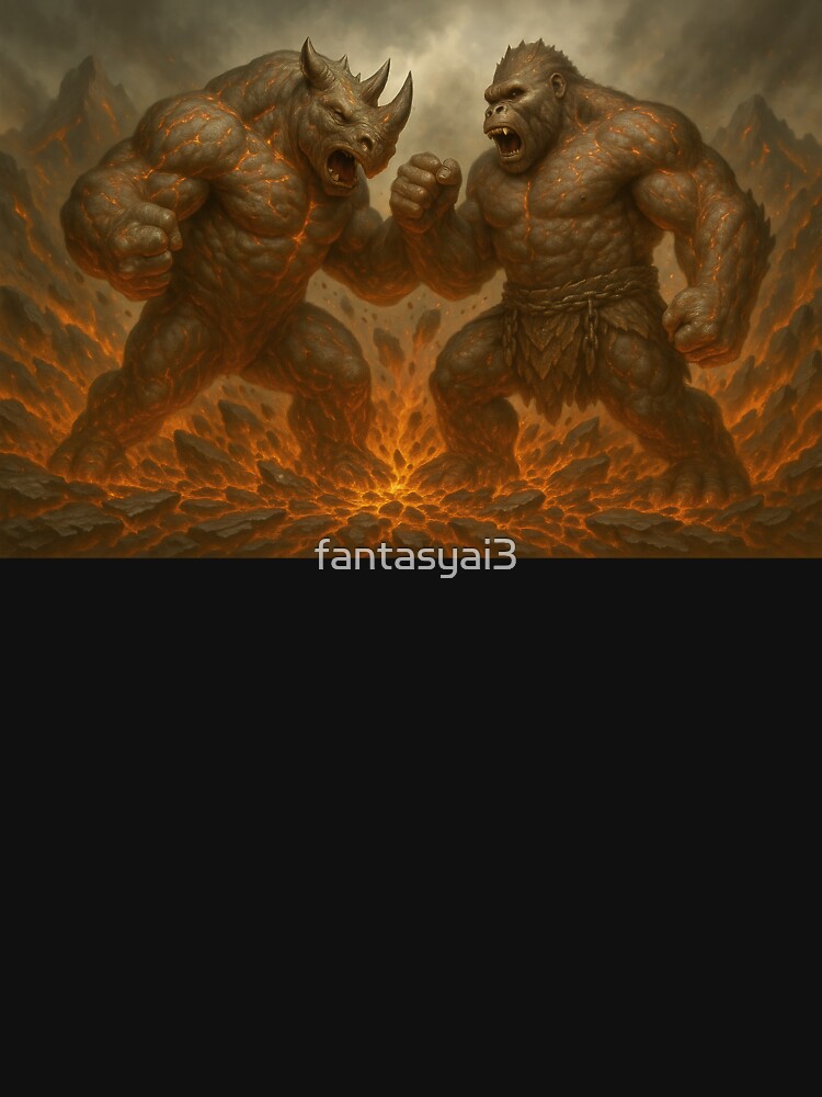 Clash of Titans by fantasyai3 T-Shirts, Hoodie, Sweatshirt | BlankRebels.com (Image 3)