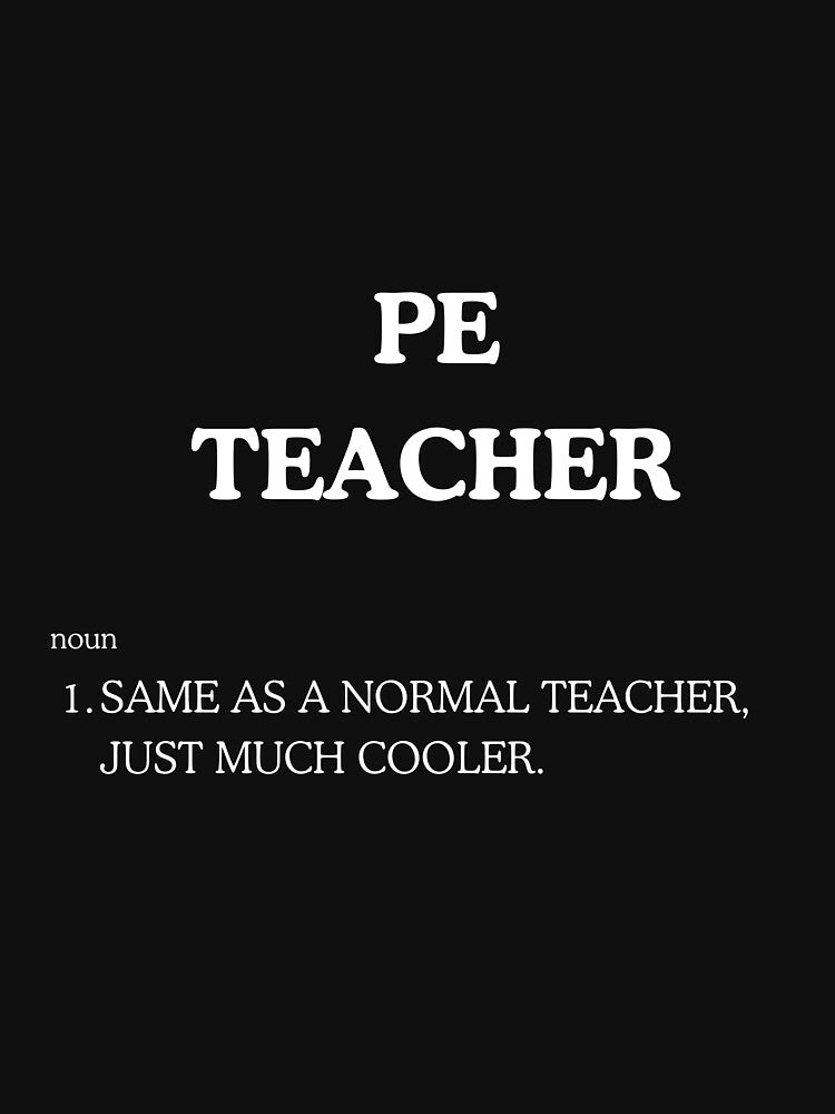 "Cool PE Teacher" Tee Shirt by work-at-tire Hoodie, Sweatshirt | BlankRebels.com (Image 3)