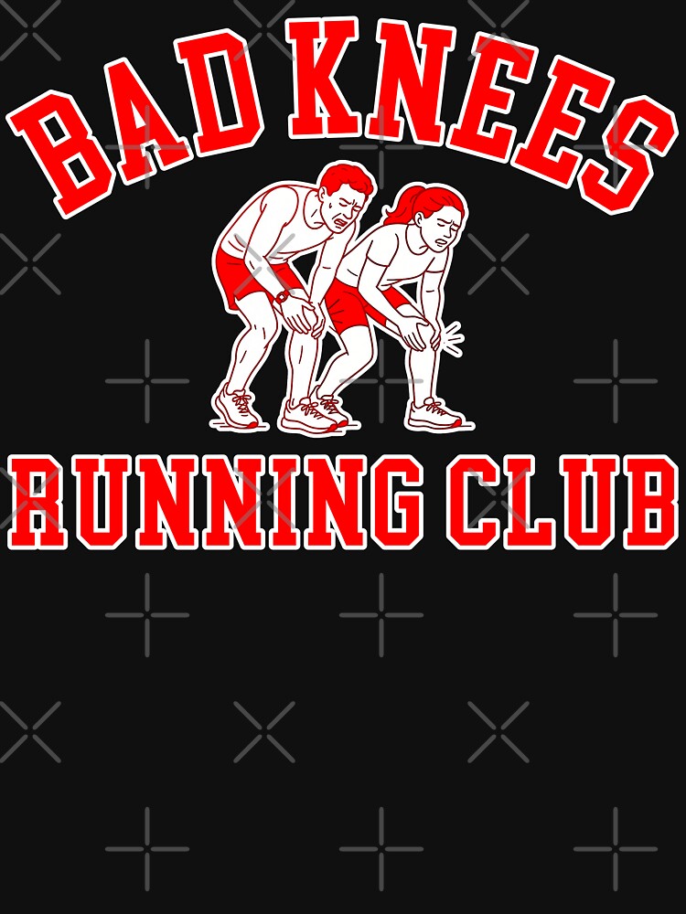 Bad Knees Running Club - Funny Aging Runner by ourkid T-Shirts, Hoodie, Sweatshirt | BlankRebels.com (Image 3)