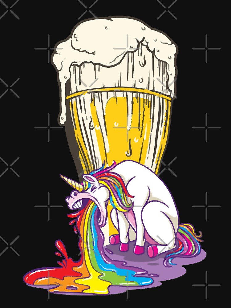 Rainbow Puking After Beer Unicorn by HumbleShirt T-Shirts, Hoodie, Sweatshirt | BlankRebels.com (Image 3)