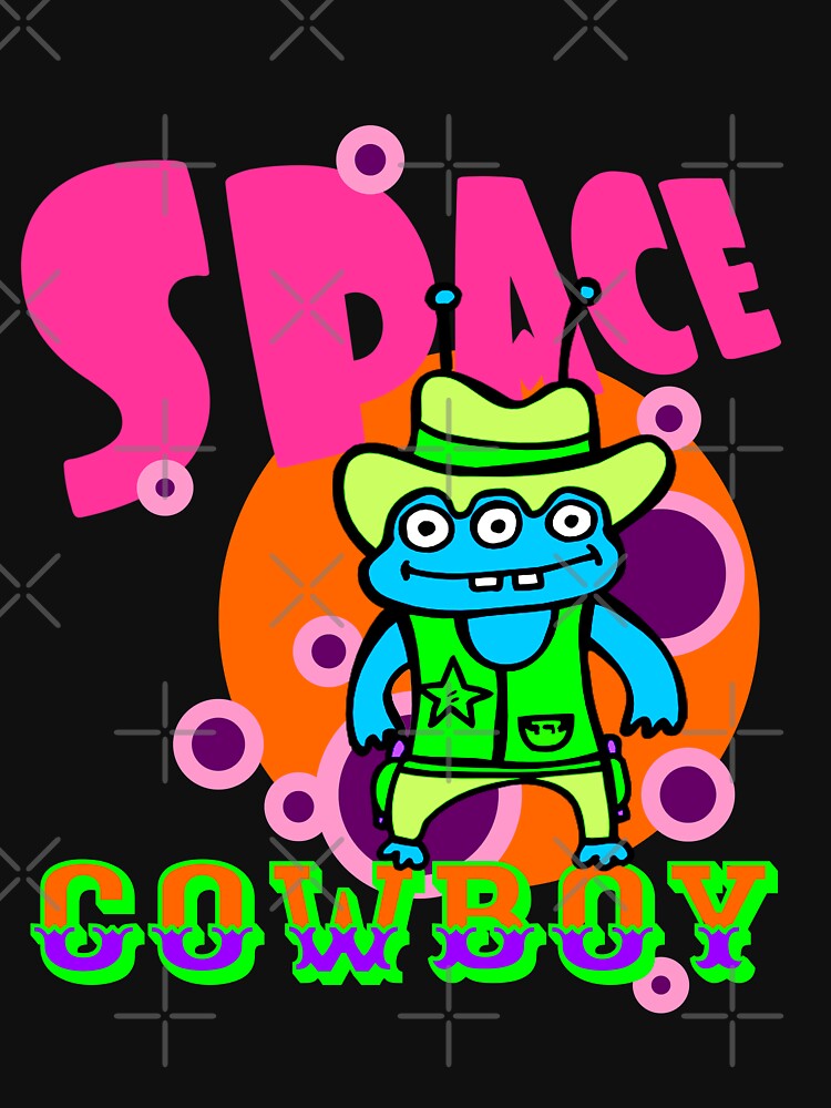 Space Cowboy by sandpiperstudio T-Shirts, Hoodie, Sweatshirt | BlankRebels.com (Image 3)