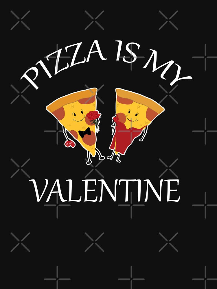 Pizza Is My Valentine pizza Love by KLINESTORE T-Shirts, Hoodie, Sweatshirt | BlankRebels.com (Image 3)