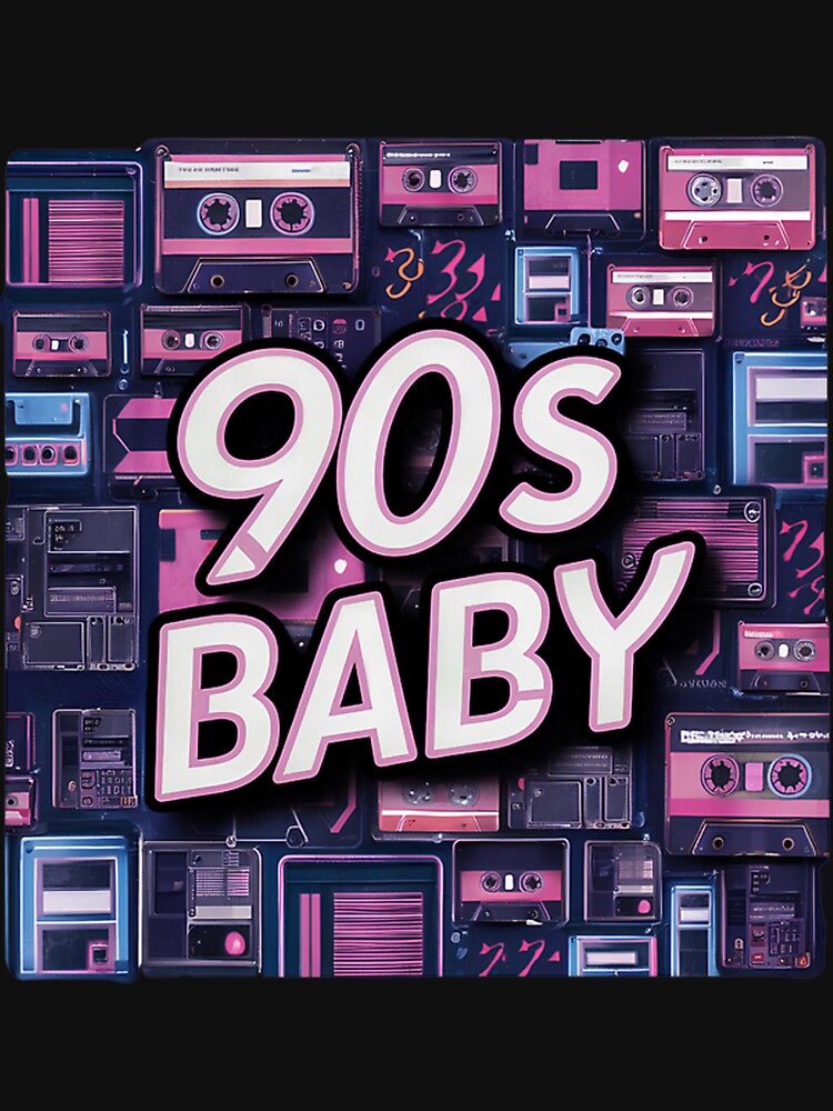90S Baby With Cassette Tapes by MagaliKris T-Shirts, Hoodie, Sweatshirt | BlankRebels.com (Image 3)