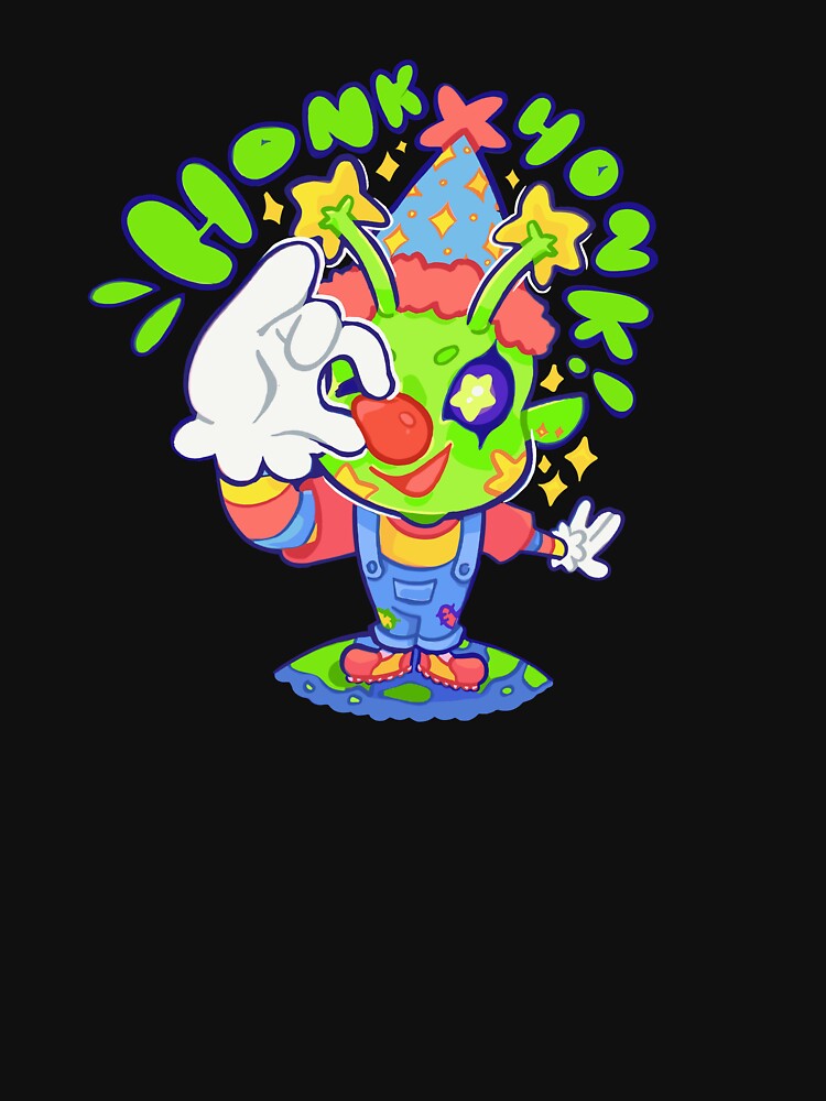Alien Clown by Leaf-Whimzy T-Shirts, Hoodie, Sweatshirt | BlankRebels.com (Image 3)