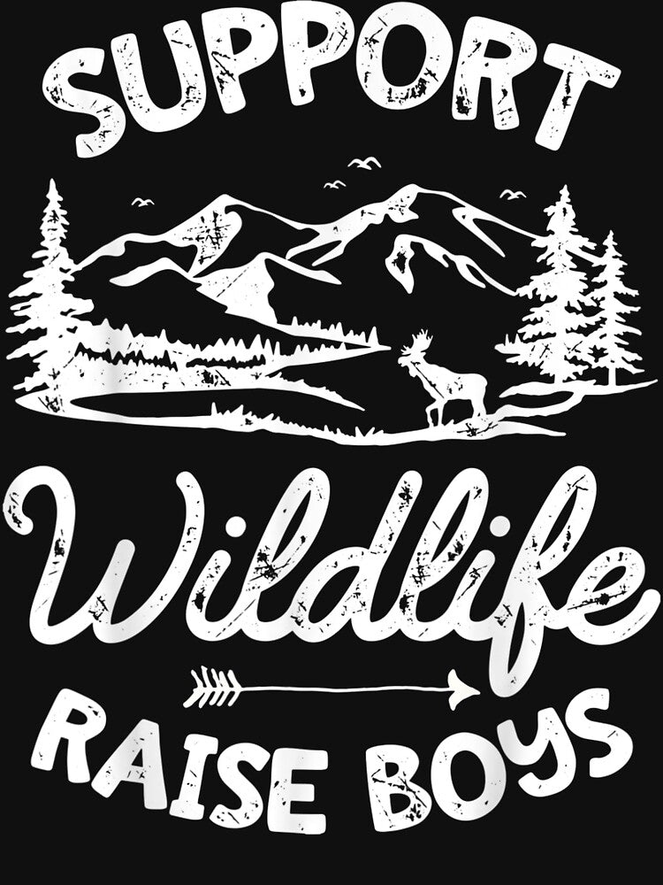 Support Wildlife Raise Boys Mom Dad Mother Parents by RonaldoStudio T-Shirts, Hoodie, Sweatshirt | BlankRebels.com (Image 3)