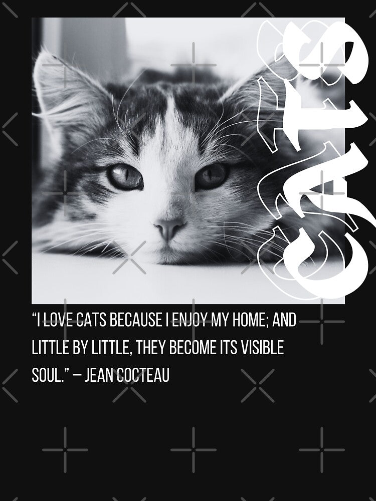 Cats with a Quote Streetwear Inspired with White Colored Font Design by quinellie T-Shirts, Hoodie, Sweatshirt (Image 3)