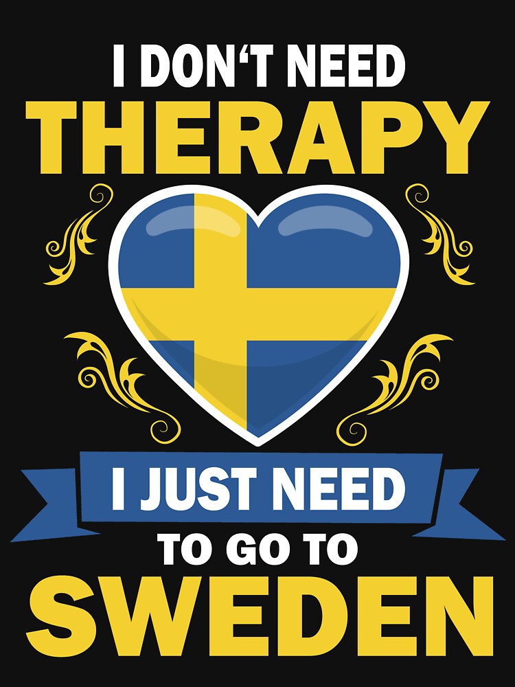 Therapy Sweden by shirtystar T-Shirts, Hoodie, Sweatshirt | BlankRebels.com (Image 3)