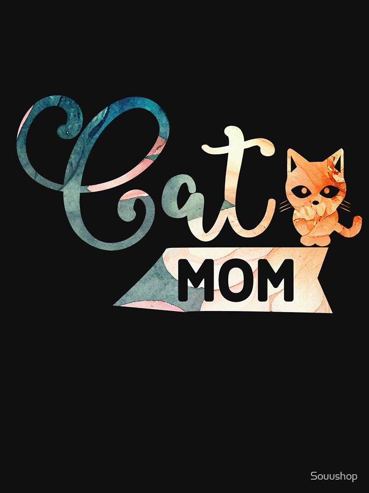 Orange Cat cutest mom by Souushop T-Shirts, Hoodie, Sweatshirt | BlankRebels.com (Image 3)
