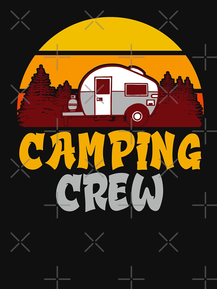 Camping Crew by Happy-PrintZ T-Shirts, Hoodie, Sweatshirt | BlankRebels.com (Image 3)