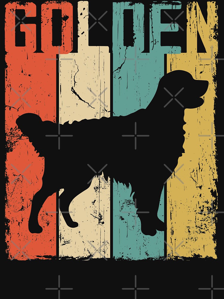 Golden Retriever Dog Vintage Retro Style by rafaeltto T-Shirts, Hoodie, Sweatshirt | BlankRebels.com (Image 3)