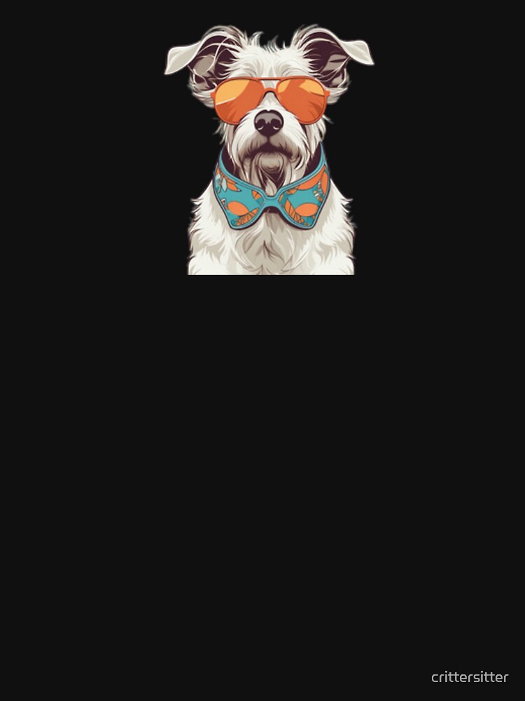 Schnauzer with Sunglasses by crittersitter