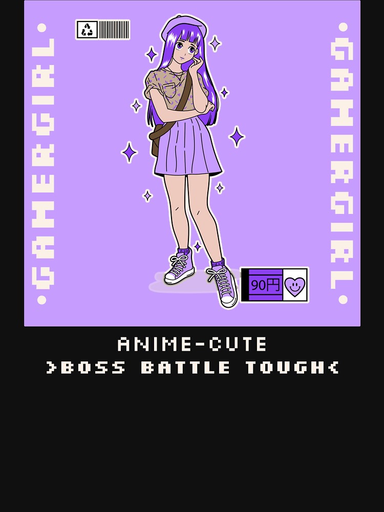 Anime-Cute, Boss Battle Tough by SuperstyleTees T-Shirts, Hoodie, Sweatshirt | BlankRebels.com (Image 3)