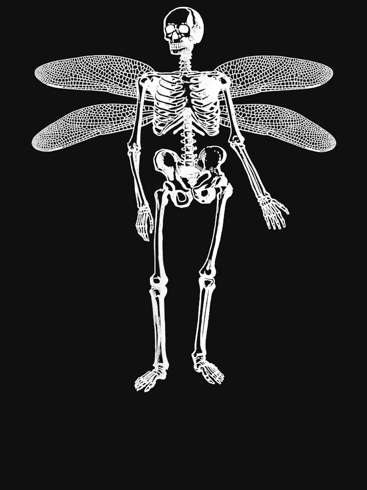 Skeleton Fairy Grunge Fairycore Cottagecore by nicholsongregor T-Shirts, Hoodie, Sweatshirt | BlankRebels.com (Image 3)