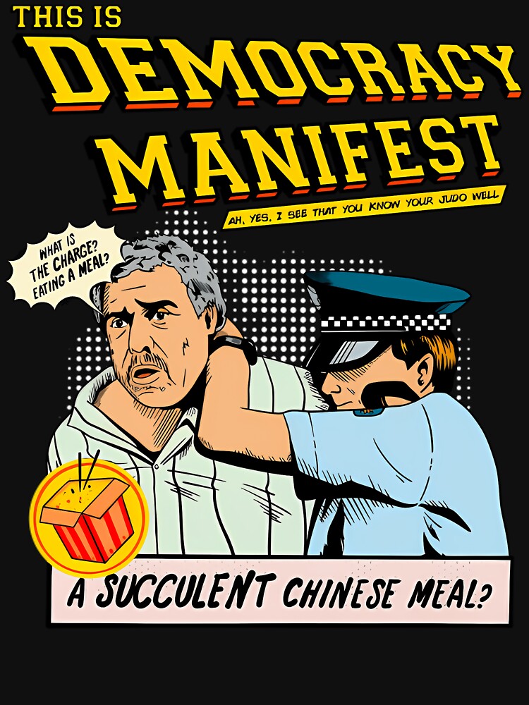 Democracy Manifest - Retro by serverhibner T-Shirts, Hoodie, Sweatshirt | BlankRebels.com (Image 3)