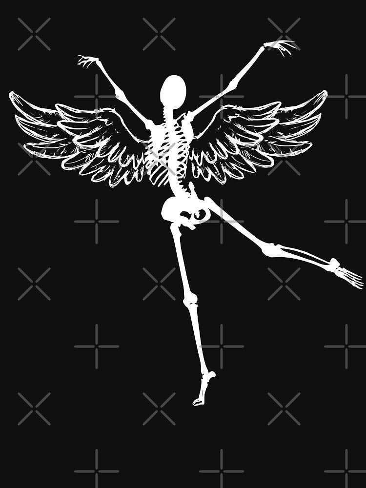 Skeleton aesthetic cottagecore Fairycore grunge gothic fairy by ReichBourne T-Shirts, Hoodie, Sweatshirt (Image 3)