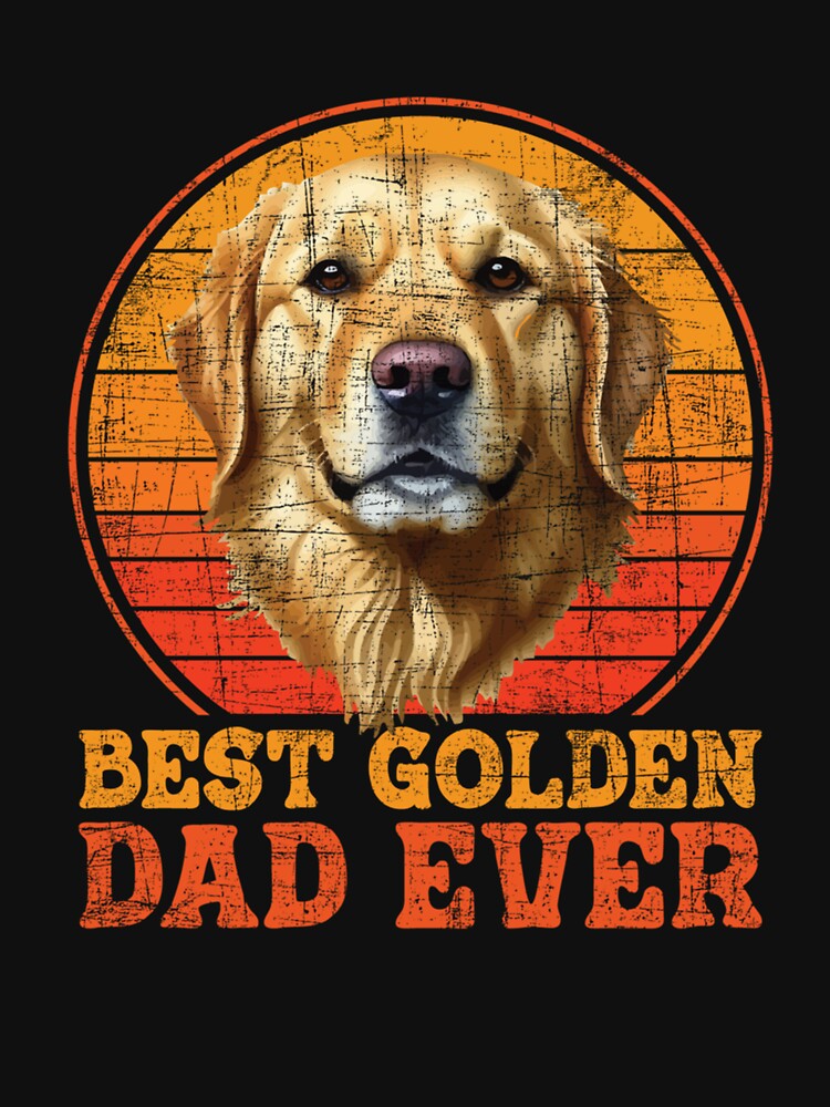 Best Golden Dad Ever by CleoJames T-Shirts, Hoodie, Sweatshirt | BlankRebels.com (Image 3)