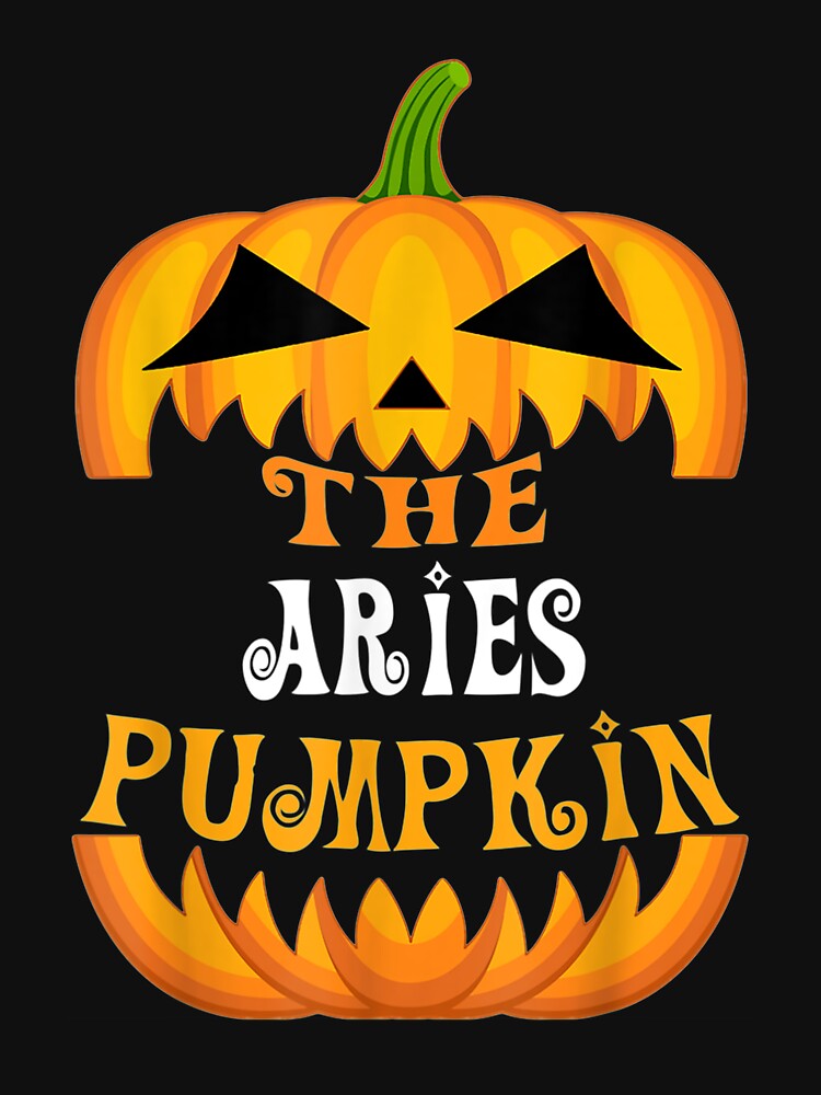Aries Pumpkin Matching Family Group Halloween Party T-Shirts, Hoodie, Sweatshirt