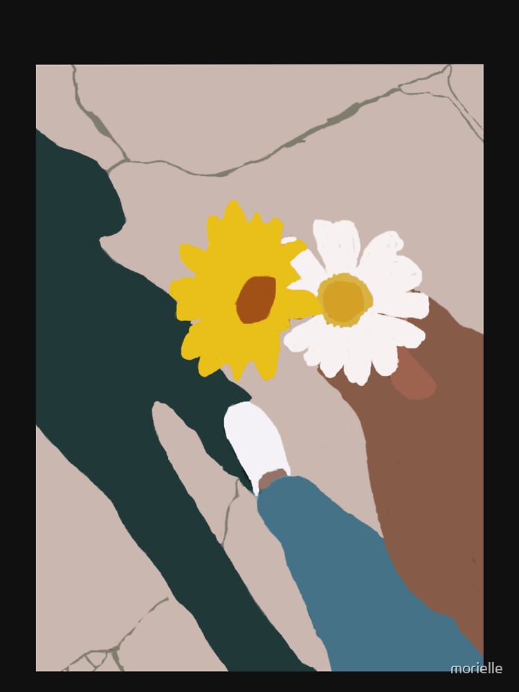 Aesthetic Flower Artwork by morielle T-Shirts, Hoodie, Sweatshirt | BlankRebels.com (Image 3)