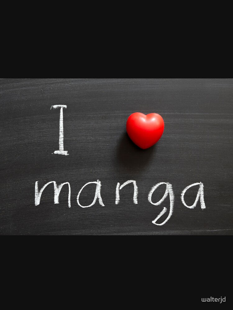 I Heart Manga by walterjd T-Shirts, Hoodie, Sweatshirt | BlankRebels.com (Image 3)
