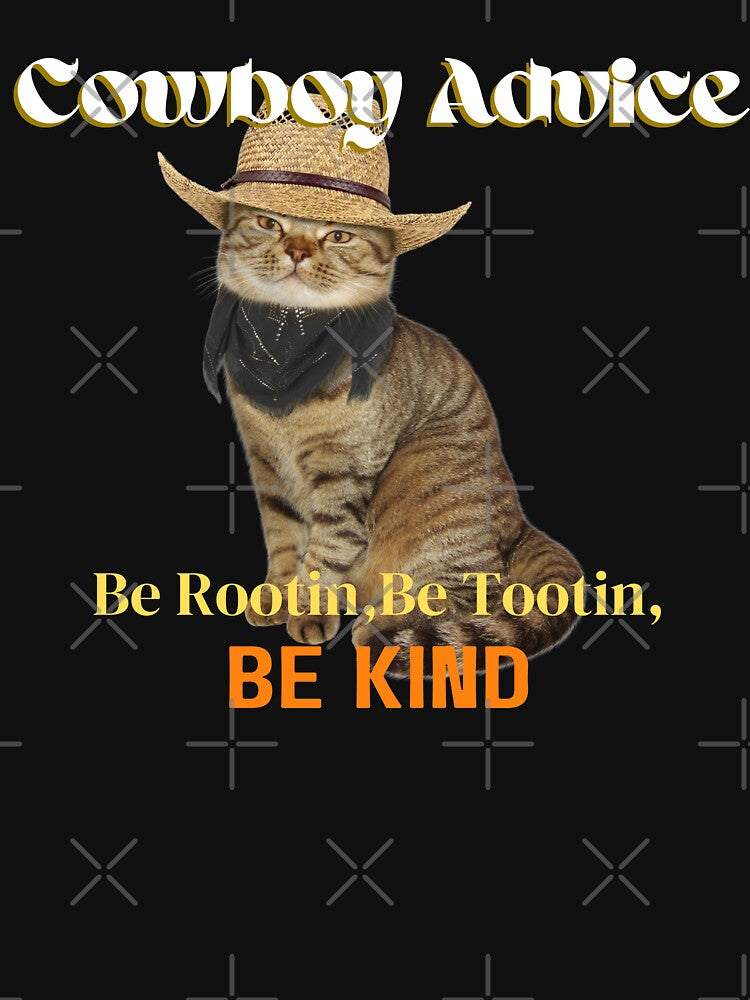 Cowboy Advice Cat Meme by quinellie T-Shirts, Hoodie, Sweatshirt | BlankRebels.com (Image 3)