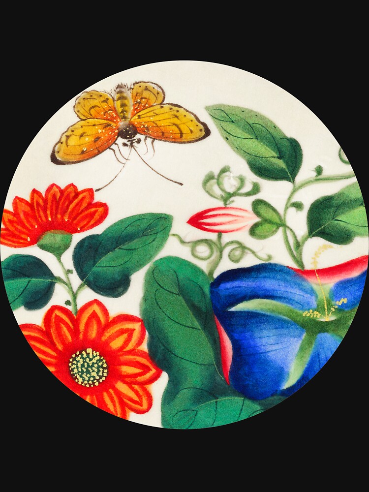 Chinese vintage botanical art by Artysannie T-Shirts, Hoodie, Sweatshirt | BlankRebels.com (Image 3)