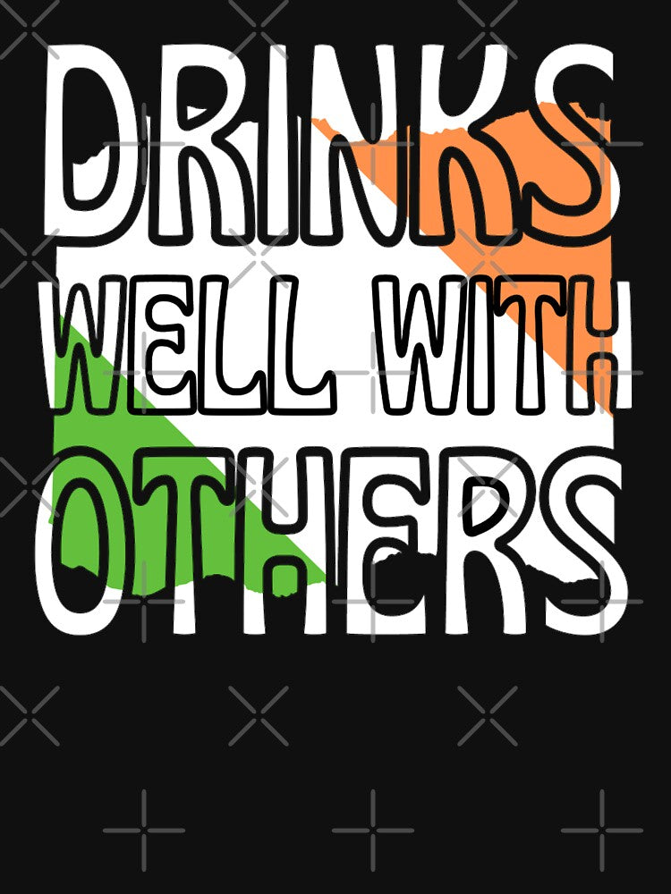 Happy St. Patrick's Day 2022 | Drink Well With Others | Patrick's day Celebration by chetan786 T-Shirts,... (Image 3)