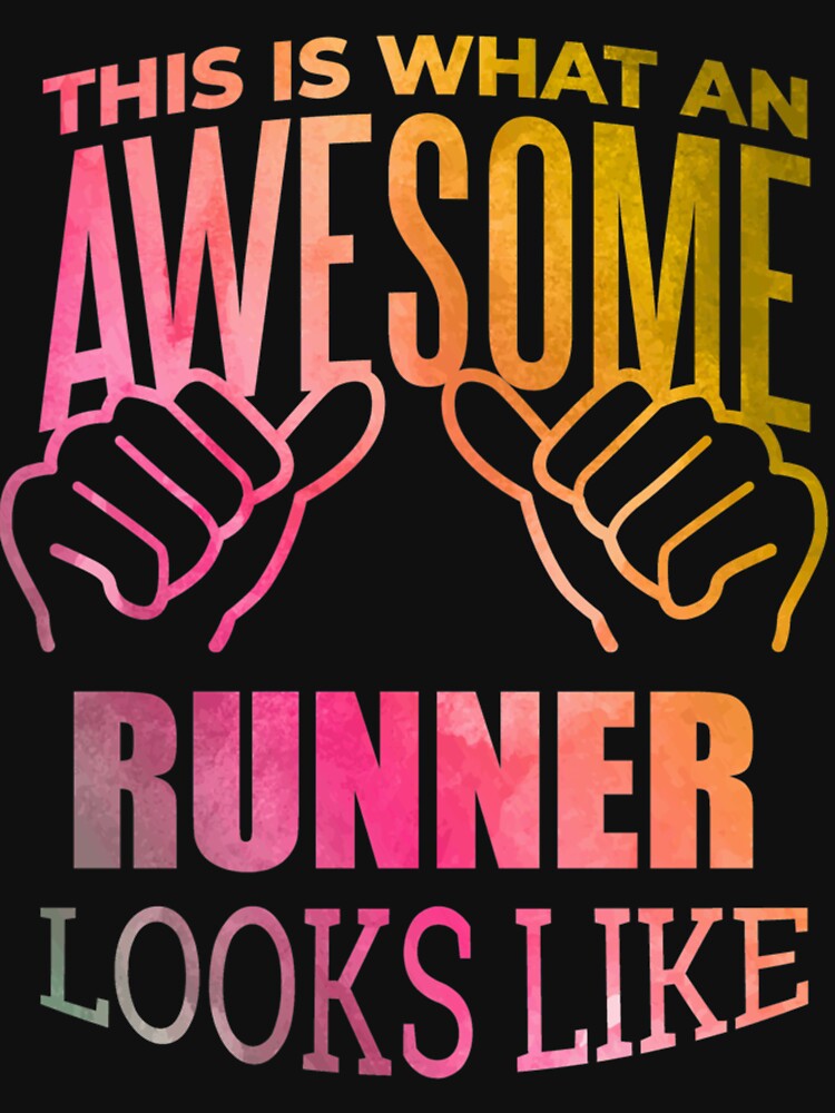 Awesome Running Gift Design in Watercolo| Perfect Gift by sherricam T-Shirts, Hoodie, Sweatshirt | BlankRebels.com (Image 3)