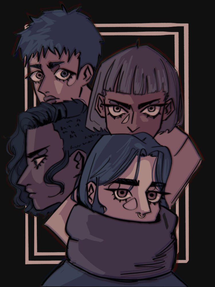 cyberpunk ocs by quintumlyre T-Shirts, Hoodie, Sweatshirt | BlankRebels.com (Image 3)