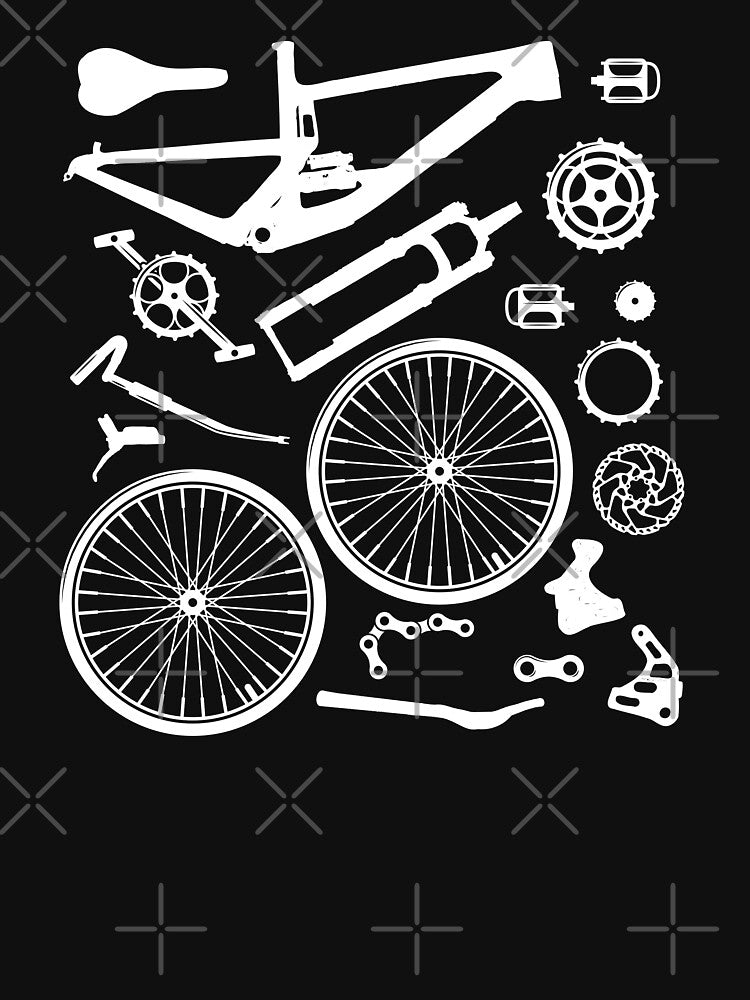 Santa Cruz Mountain bike parts by BeyondVintage T-Shirts, Hoodie, Sweatshirt | BlankRebels.com (Image 3)