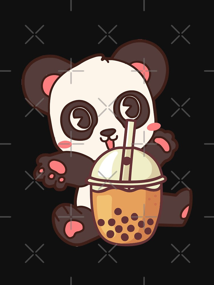 Panda Bubble Tea by narilex T-Shirts, Hoodie, Sweatshirt | BlankRebels.com (Image 3)