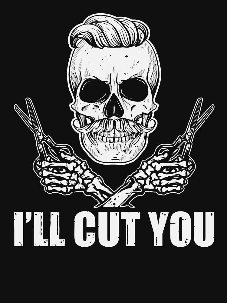 I Will Cut You Funny Hairdresser Halloween by DNW-art T-Shirts, Hoodie, Sweatshirt | BlankRebels.com (Image 3)