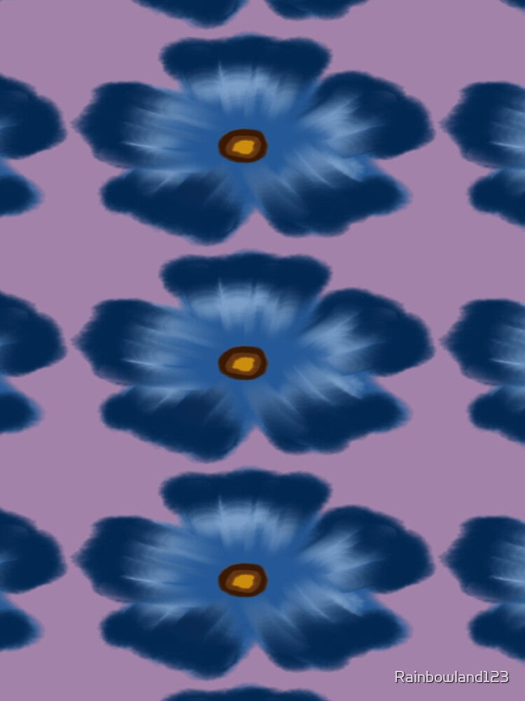 Beautiful Blue Flower by Rainbowland123 T-Shirts, Hoodie, Sweatshirt | BlankRebels.com (Image 3)