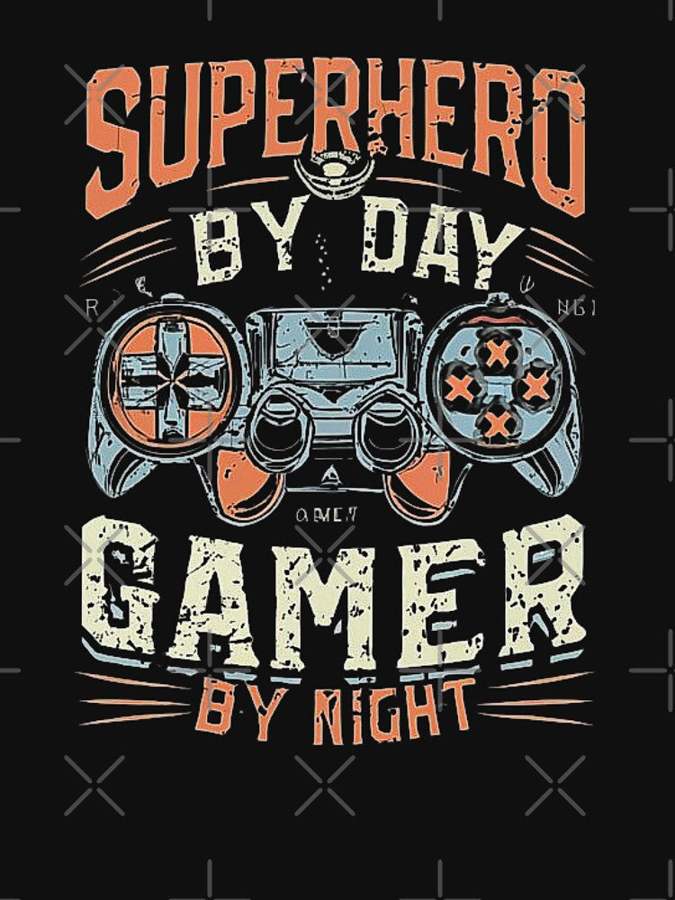 Superhero Day Gamer Night Superhero Lovers Gamers Comic Fans Living Day Night Geek Culture Gaming Life Superhero T-Shirts, Hoodie, Sweatshirt