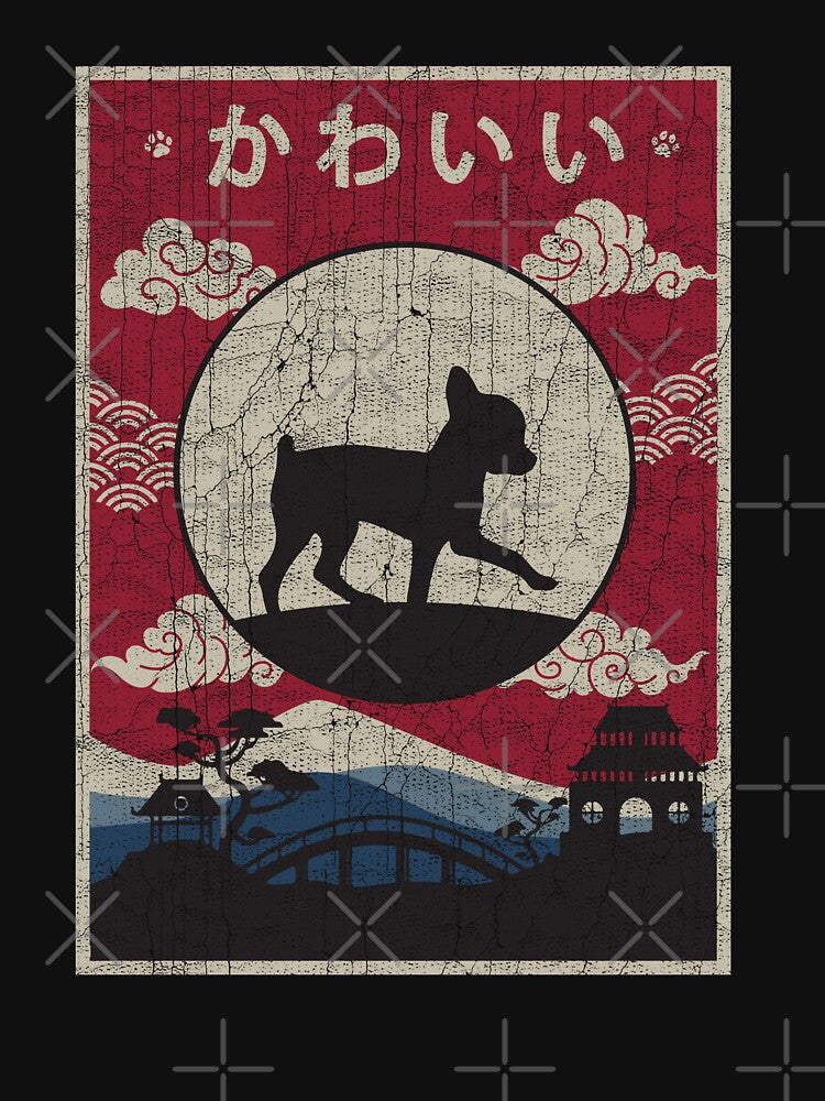 Japanese Chigi Dog Kawaii by rafaeltto T-Shirts, Hoodie, Sweatshirt | BlankRebels.com (Image 3)