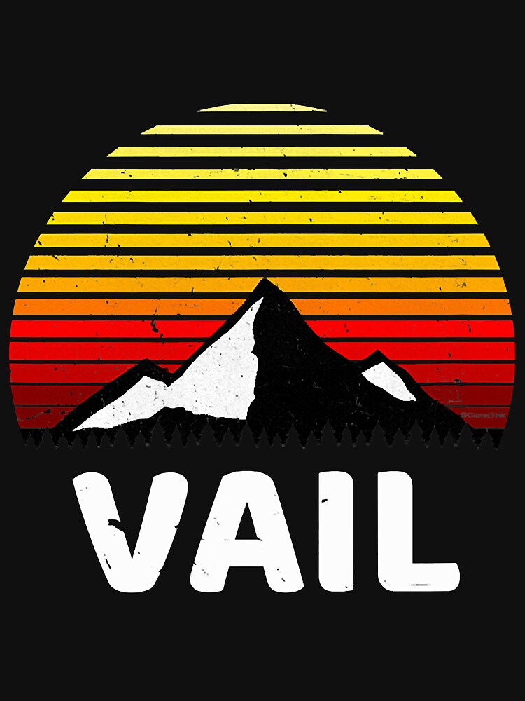 Vail Colorado Usa Vintage Retro by YesterDayCheck T-Shirts, Hoodie, Sweatshirt | BlankRebels.com (Image 3)