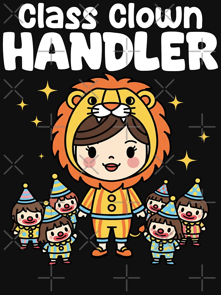 CLASS CLOWN HANDLER - TEACHER GIFT by KEF Custom T-Shirts, Hoodie, Sweatshirt | BlankRebels.com (Image 3)
