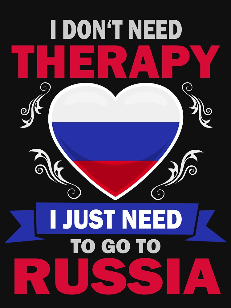 Therapy Russia by shirtystar T-Shirts, Hoodie, Sweatshirt | BlankRebels.com (Image 3)