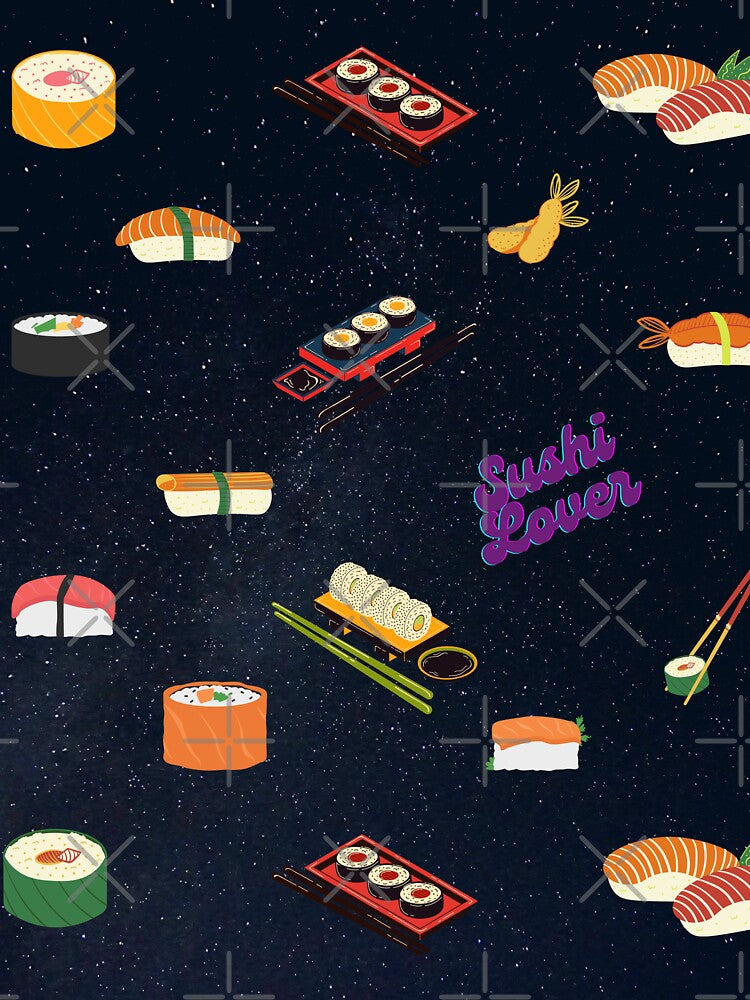Sushi spacE by eyoginminimal T-Shirts, Hoodie, Sweatshirt | BlankRebels.com (Image 3)