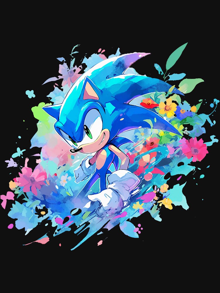 soniccccc Classic T-Shirt by sueowpekri Hoodie, Sweatshirt | BlankRebels.com (Image 3)