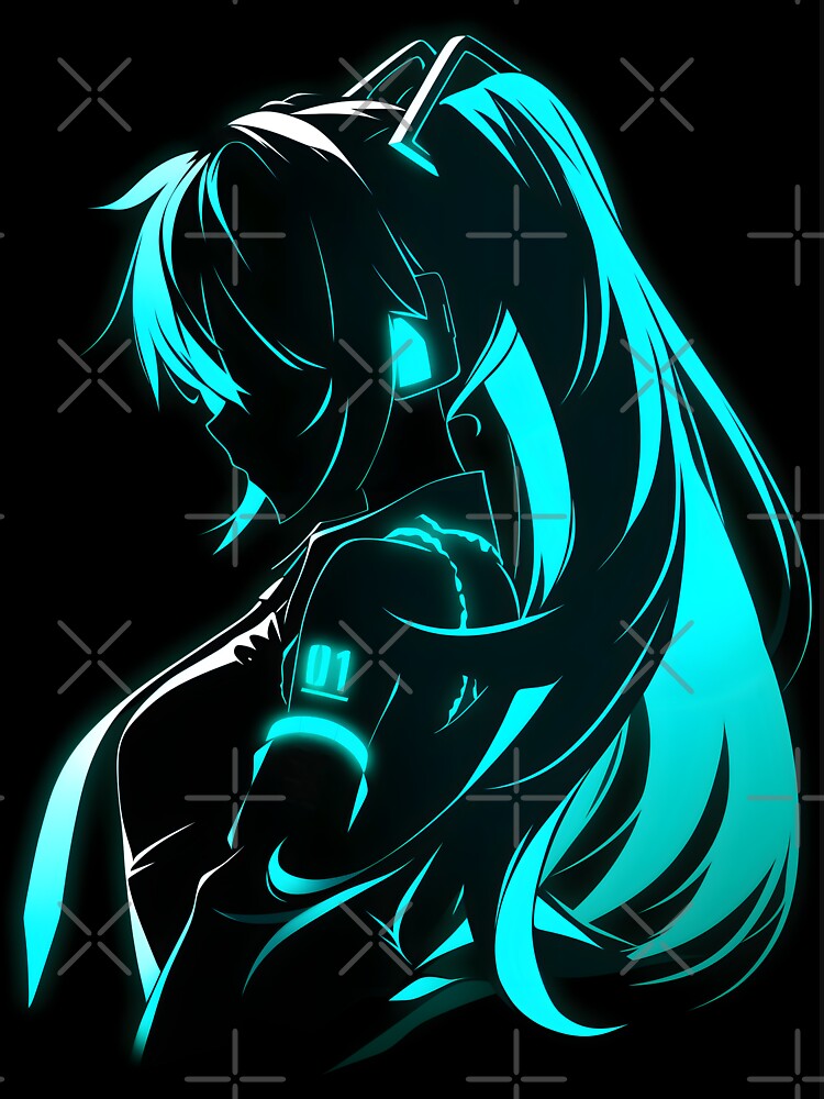Neon Hatsune Miku by SchellStation
