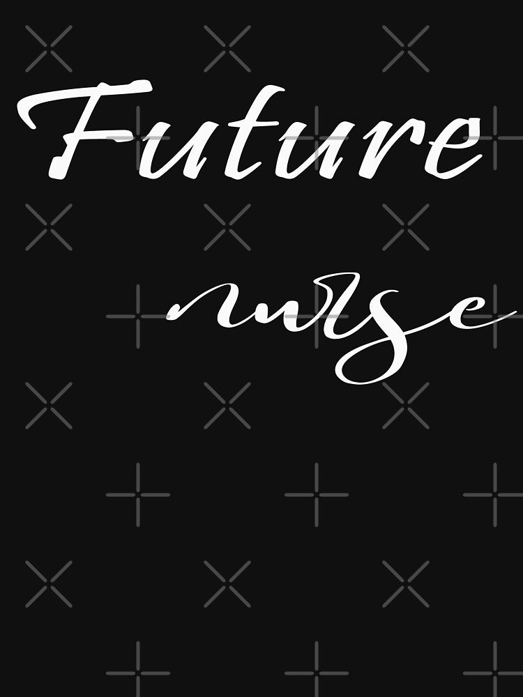 Future Nurse  In Training Sweatshirt - Future Nurse - Nursing School Student ( black ) by MORADRIF T-Shirts, Hoodie (Image 3)