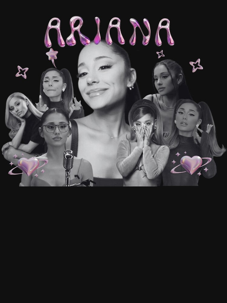 Ariana Grande Y2K Aesthetic Art – Pop Star Fan Poster by Zodiacstarprints T-Shirts, Hoodie, Sweatshirt (Image 3)