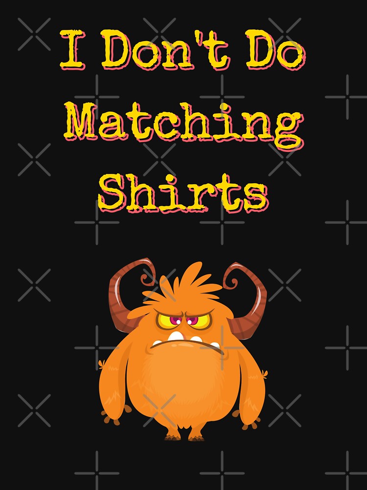 I Don't Do Matching Shirts by Usagi-Kun Hoodie, Sweatshirt | BlankRebels.com (Image 2)