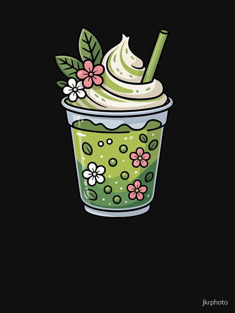 macha bubble tea by jkrphoto T-Shirts, Hoodie, Sweatshirt | BlankRebels.com (Image 3)