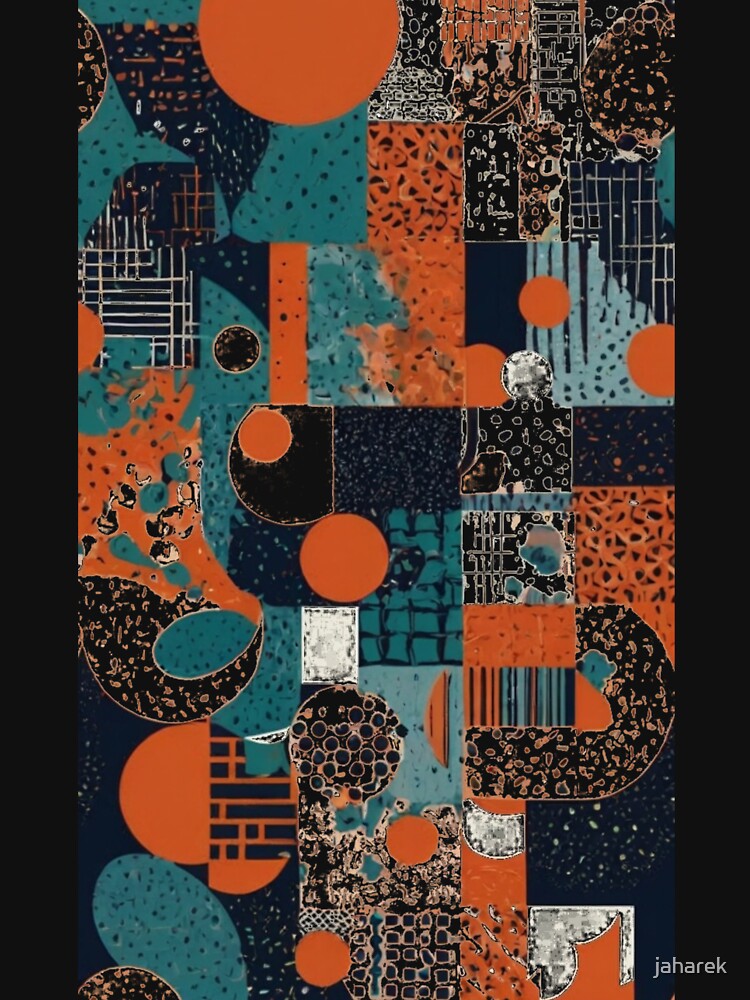 Abstract geometric t-shirt by jaharek
