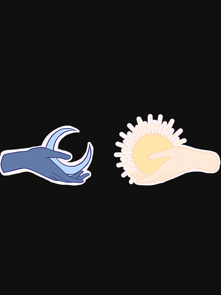 Sun And Moon In Hands by rjhhjawthux77 T-Shirts, Hoodie, Sweatshirt | BlankRebels.com (Image 3)