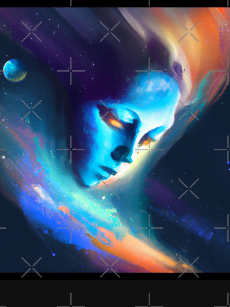 Face of Galaxy - Woman of Universe - Space Art by Dude 4U T-Shirts, Hoodie, Sweatshirt | BlankRebels.com (Image 3)